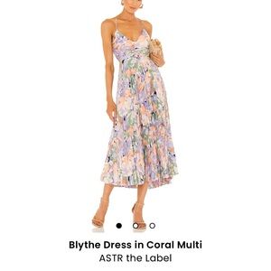 ASTR the Label floral dress size small